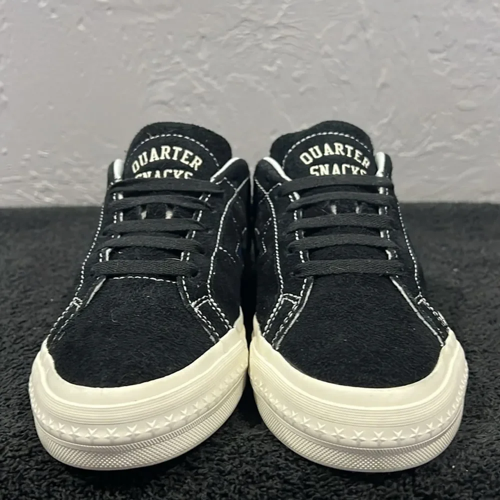 🔥🔥 Converse CONS X Quartersnacks One Star Pro Sneakers Black Size 6.5 - PERFEC - Picture 7 of 15